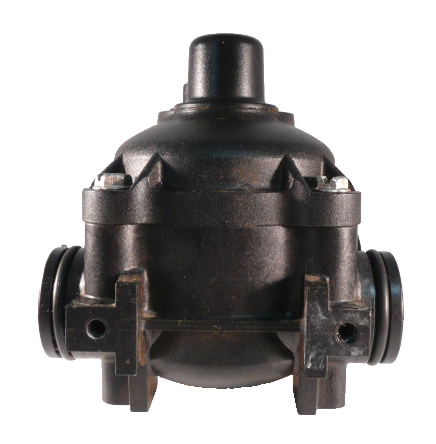 Fleck 2510 Right Angle Mechanical Paddle Wheel Turbine 3/4" Flow Meter Assembly