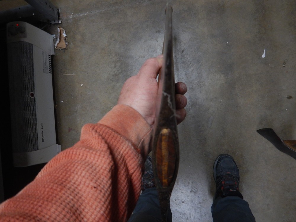 Vintage Vaughan Sub-Zero Double bit axe - straight nice handle