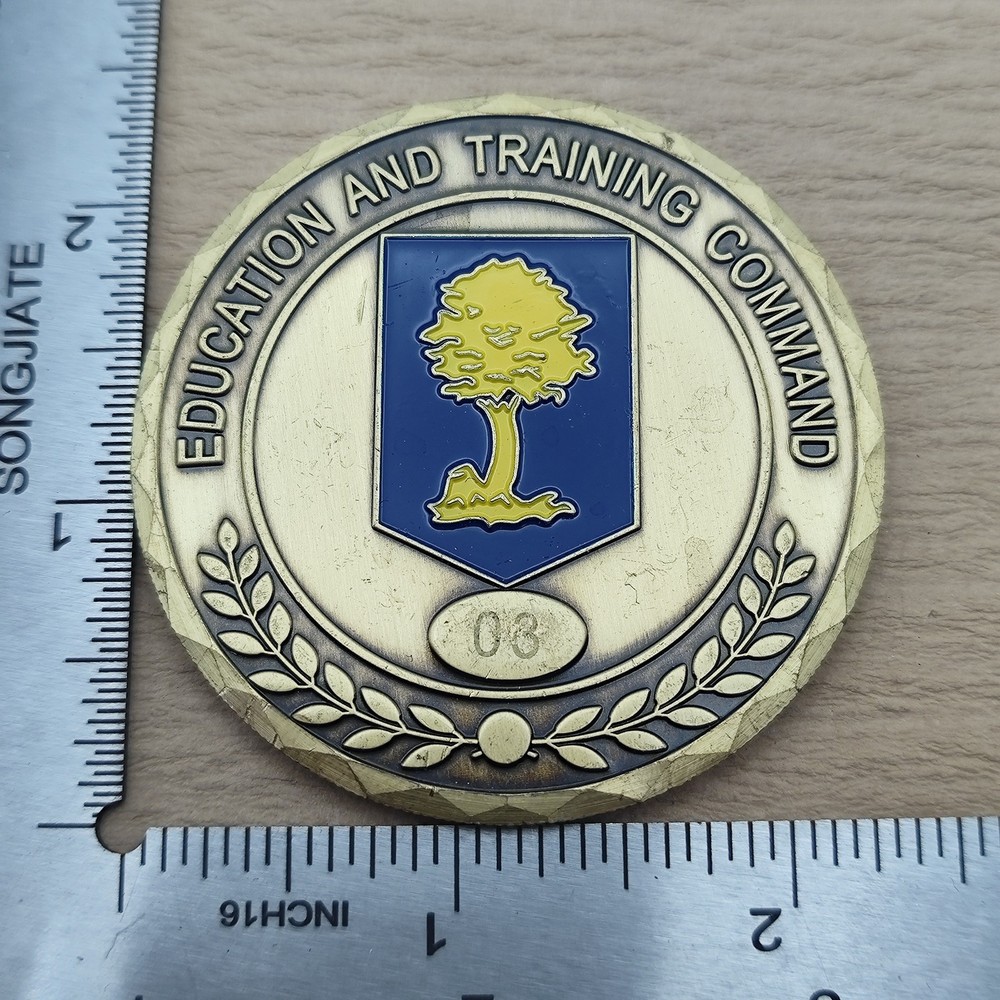 Education and Training Command Challenge Coin