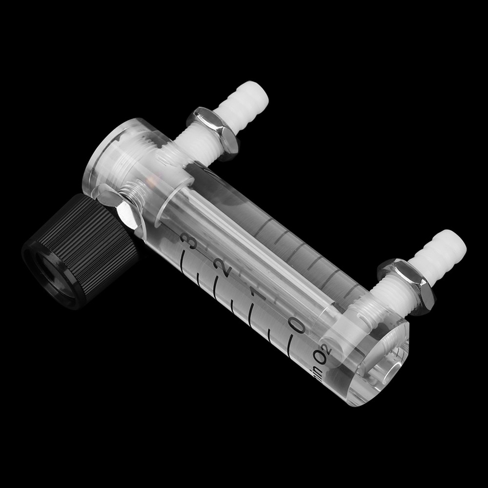 2 Meter 0-3LPM Meter With Control Valve For Oxygen/Air/Gas♡