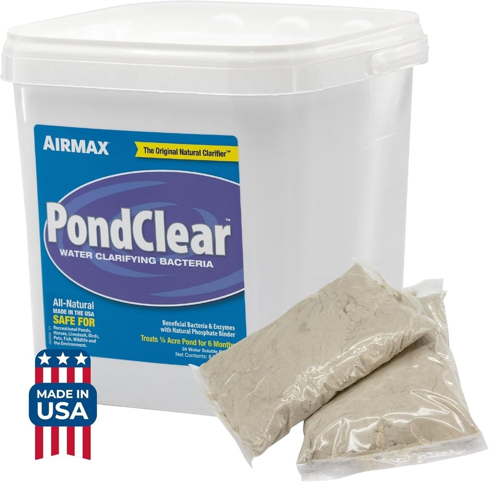 Airmax PondClear Packets, Beneficial Bacteria & Enzyme Clarifier 24 Count