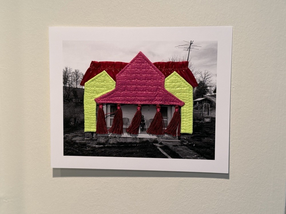 3 Textile Architecture Mixed Media Collage – Attributed to Danielle Hatch