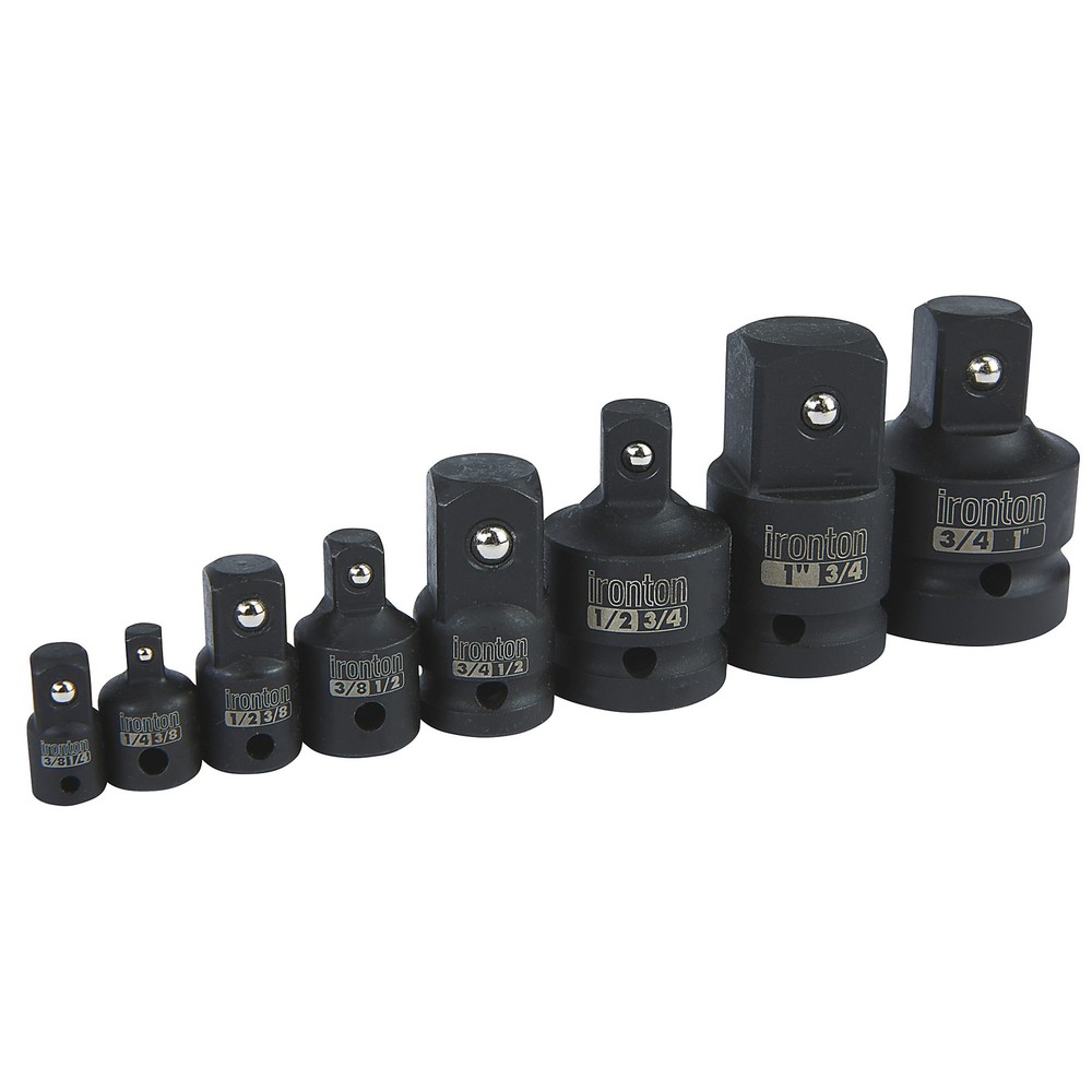 Ironton Impact Adapters Socket Set, 8-Pc.