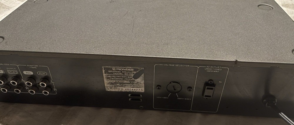 Pioneer SG-05 Graphic Equalizer- Tested and Working