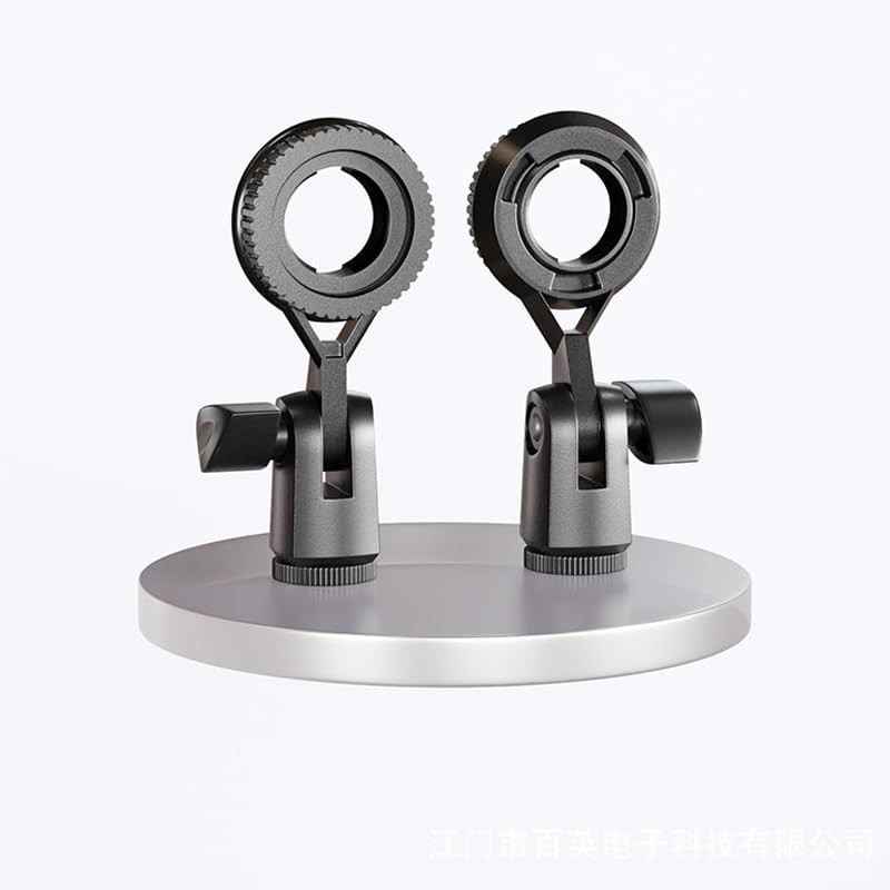 ThtRht 2 Pack Condenser Microphone Clip Holder with 7/8'' Thread Mount...