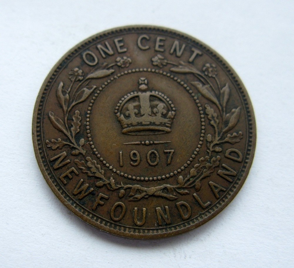 1907 Newfoundland One Cent