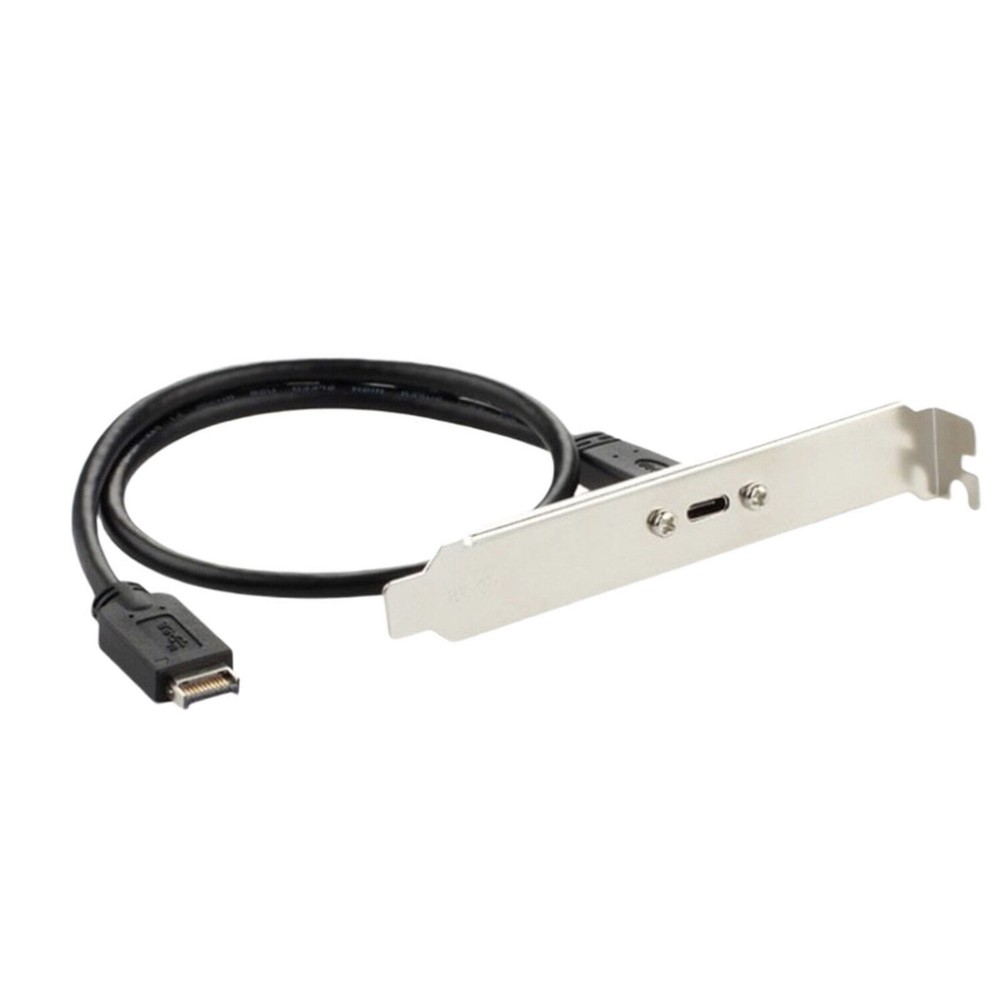 USB 3.1 Type E PCI-E to Type C Female Gen 2 Extension Cord Cable With Bracket