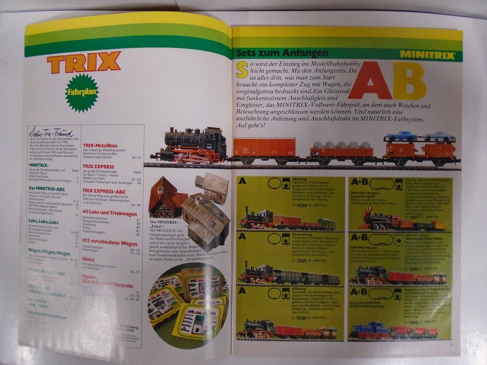TRIX 1978/79 TRAIN CATALOG