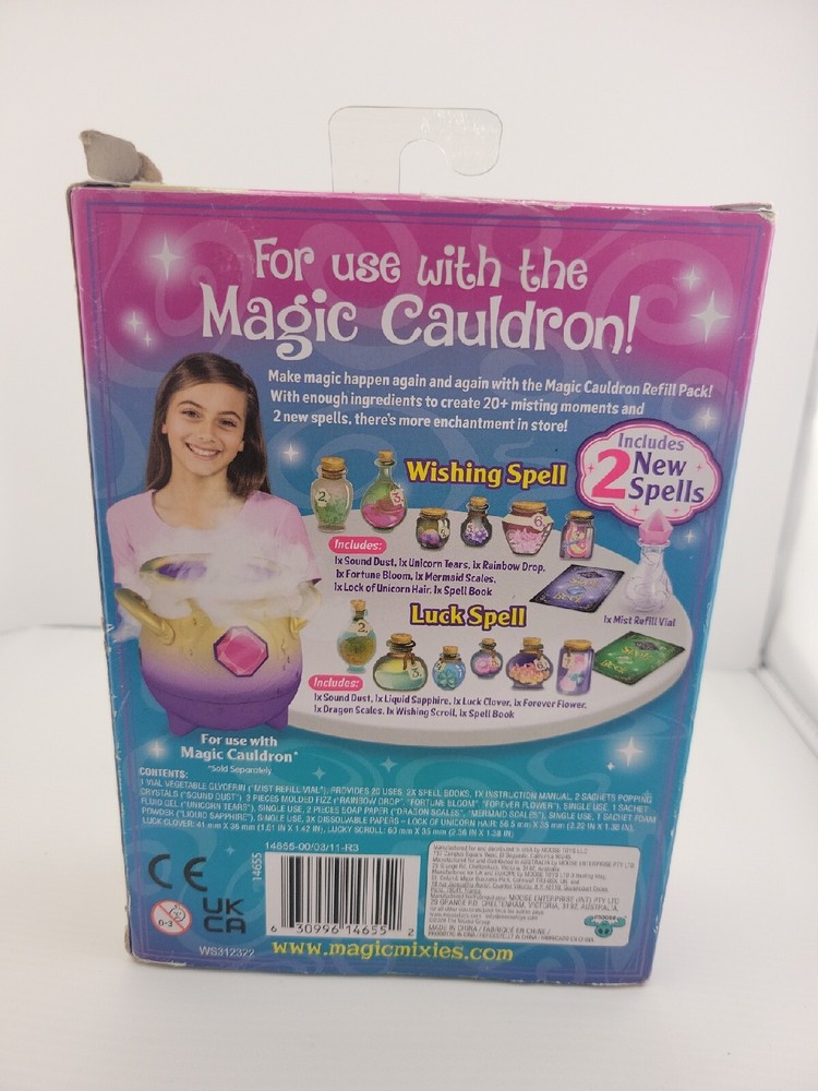 Magic Mixies Magical Mist and Spells Refill Pack for Magic Cauldron