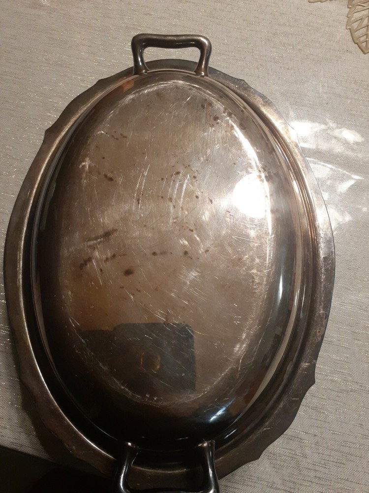 Towle EP Silverplate Covered Vegetable Dish 4046
