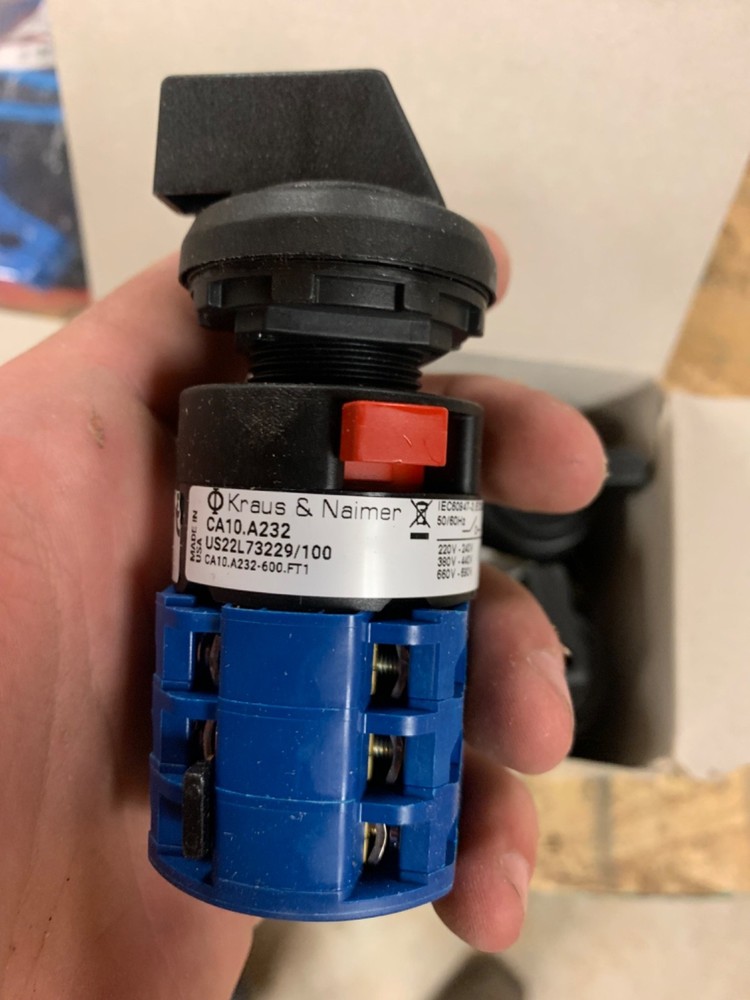 kraus naimer rotary switch ca10.a232