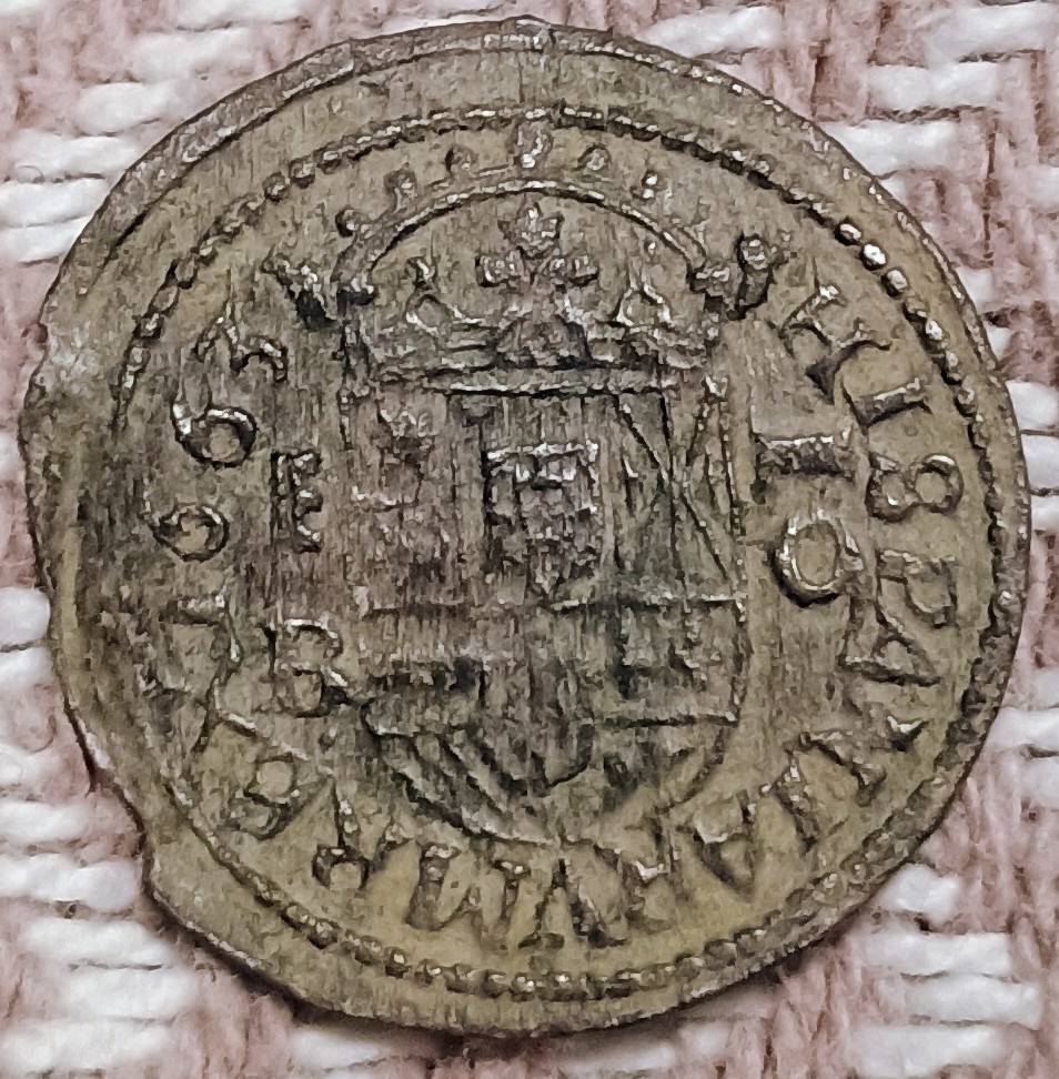 1663 Spanish 16 Maravedis King Philip IV