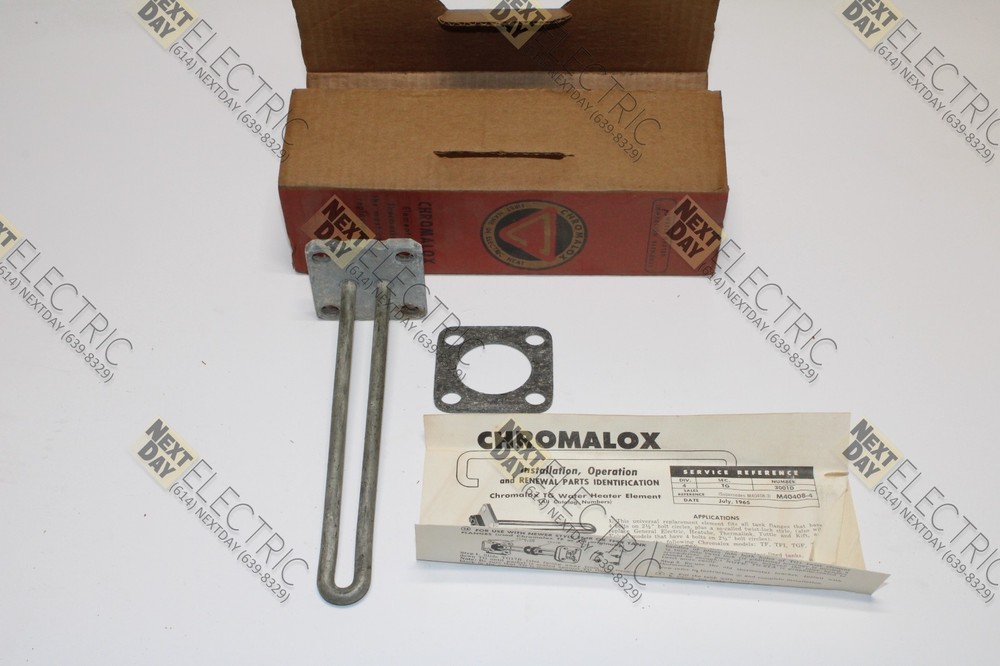 Chromalox, TGA-107, 750w 240v Hot Water Heater Immersion TRF TSFI TF TSF RTSF TT