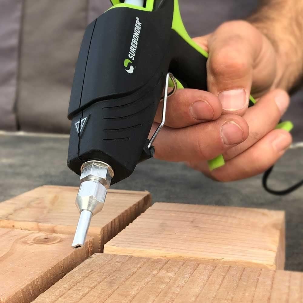 Versatile Interchangeable Hot Glue Gun Nozzle Set - 4 Pack, Precision Crafting
