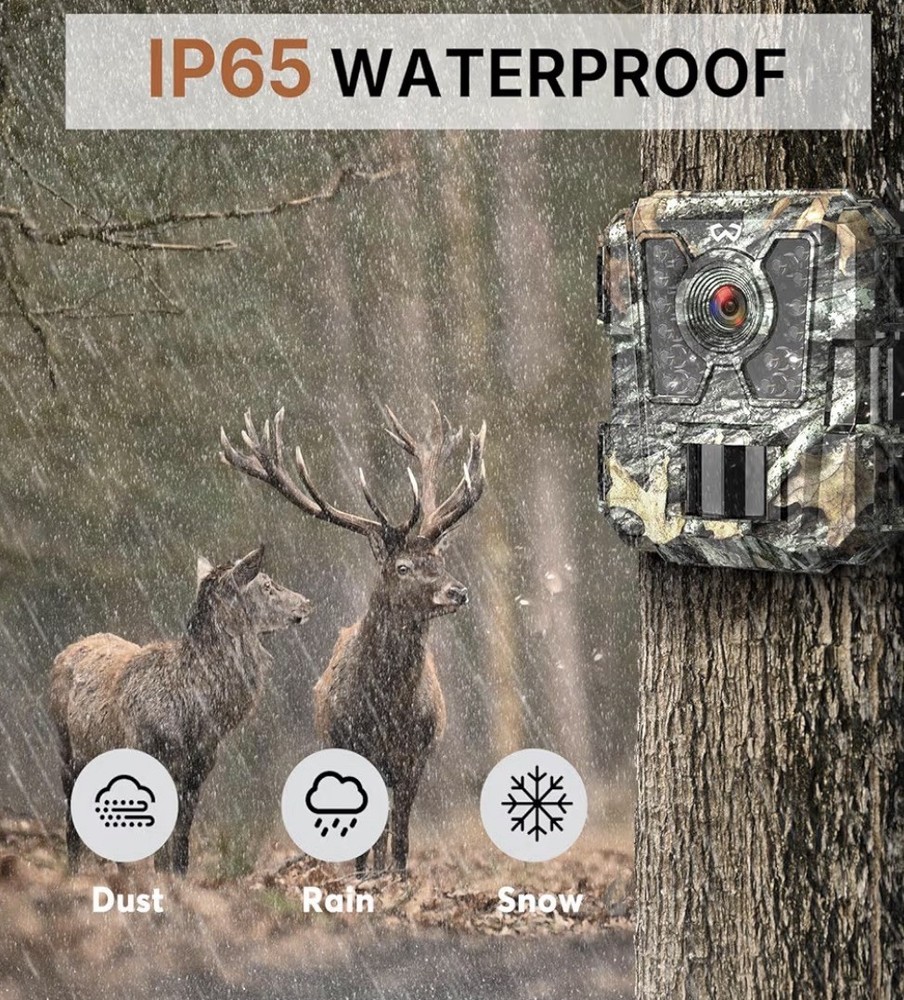 Campark Wi-Fi Bluetooth 20MP Trail Camera