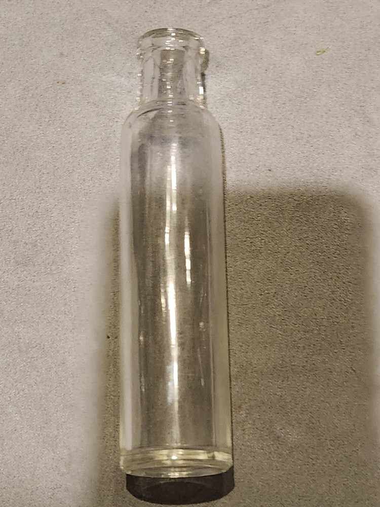 Antique Vintage Clear Bottle