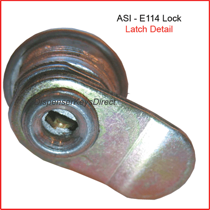 ASI - E114 Cam Lock Set "#L-001" - (6/pack.)