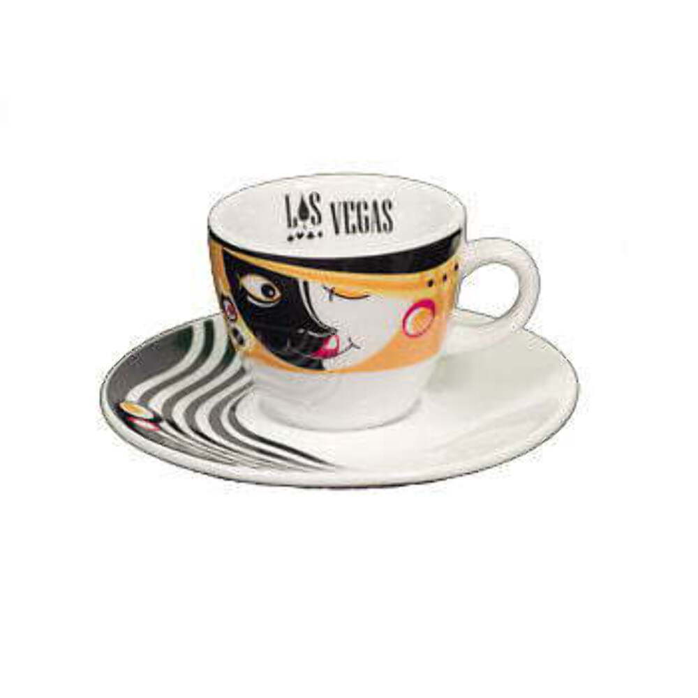 Cups Espresso Set Las Vegas Designer 6 Ea.