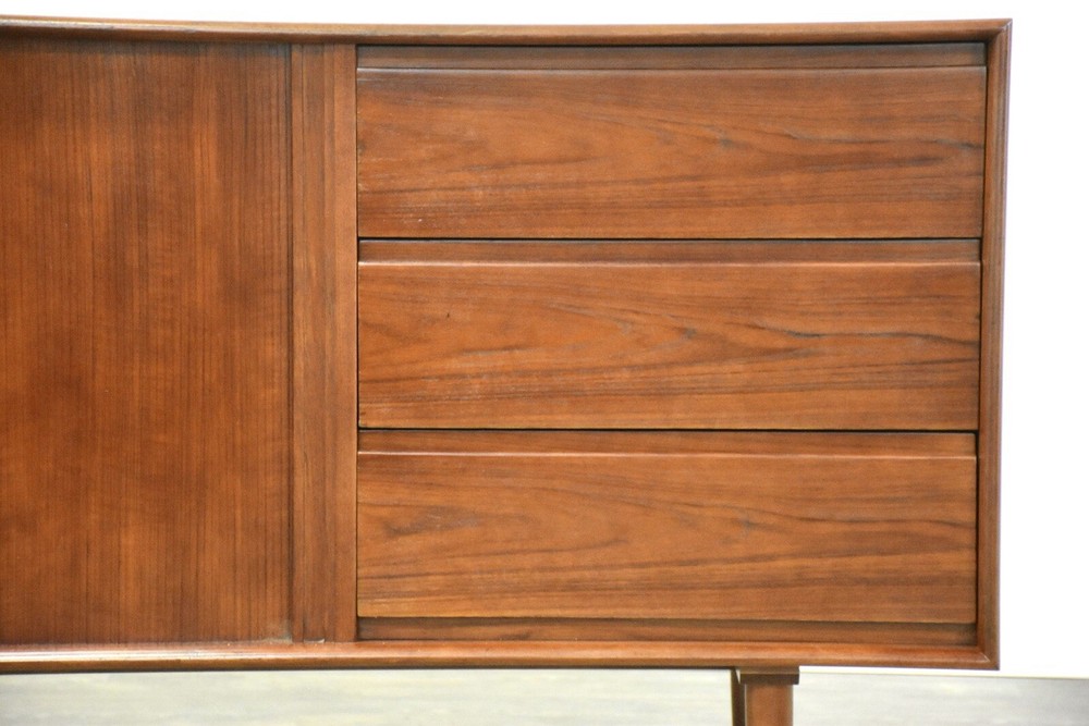 Danish Modern Teak Sideboard Credenza Mid Century