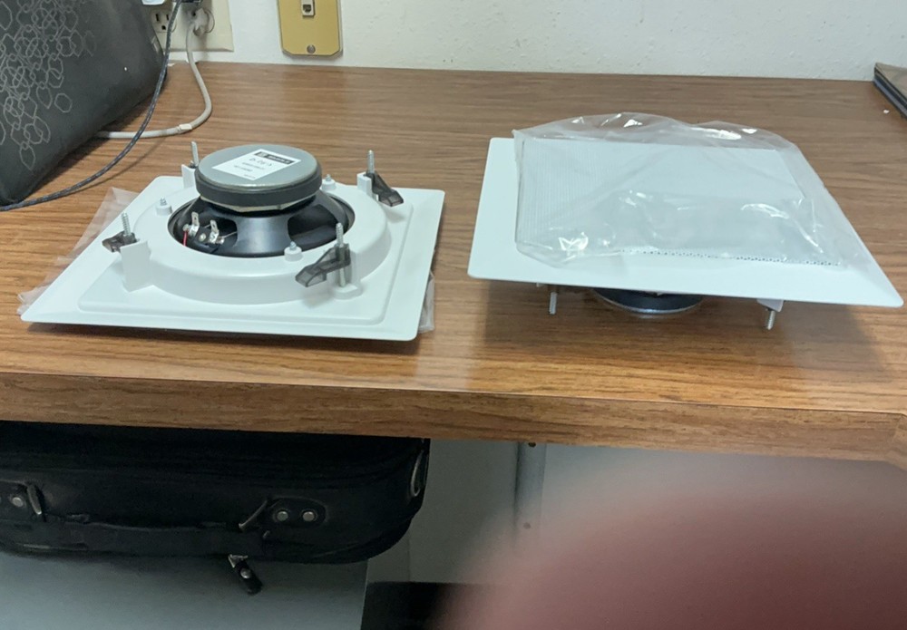 8 Inch Square Wall Speakers(set)