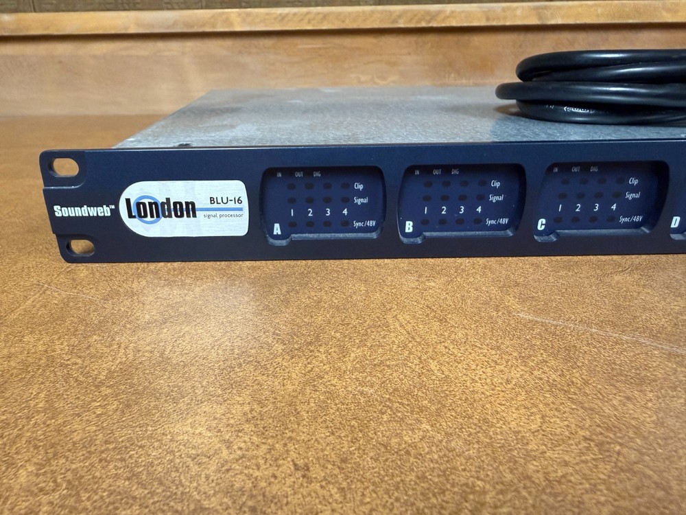 BSS Audio London BLU-16 Signal Processor