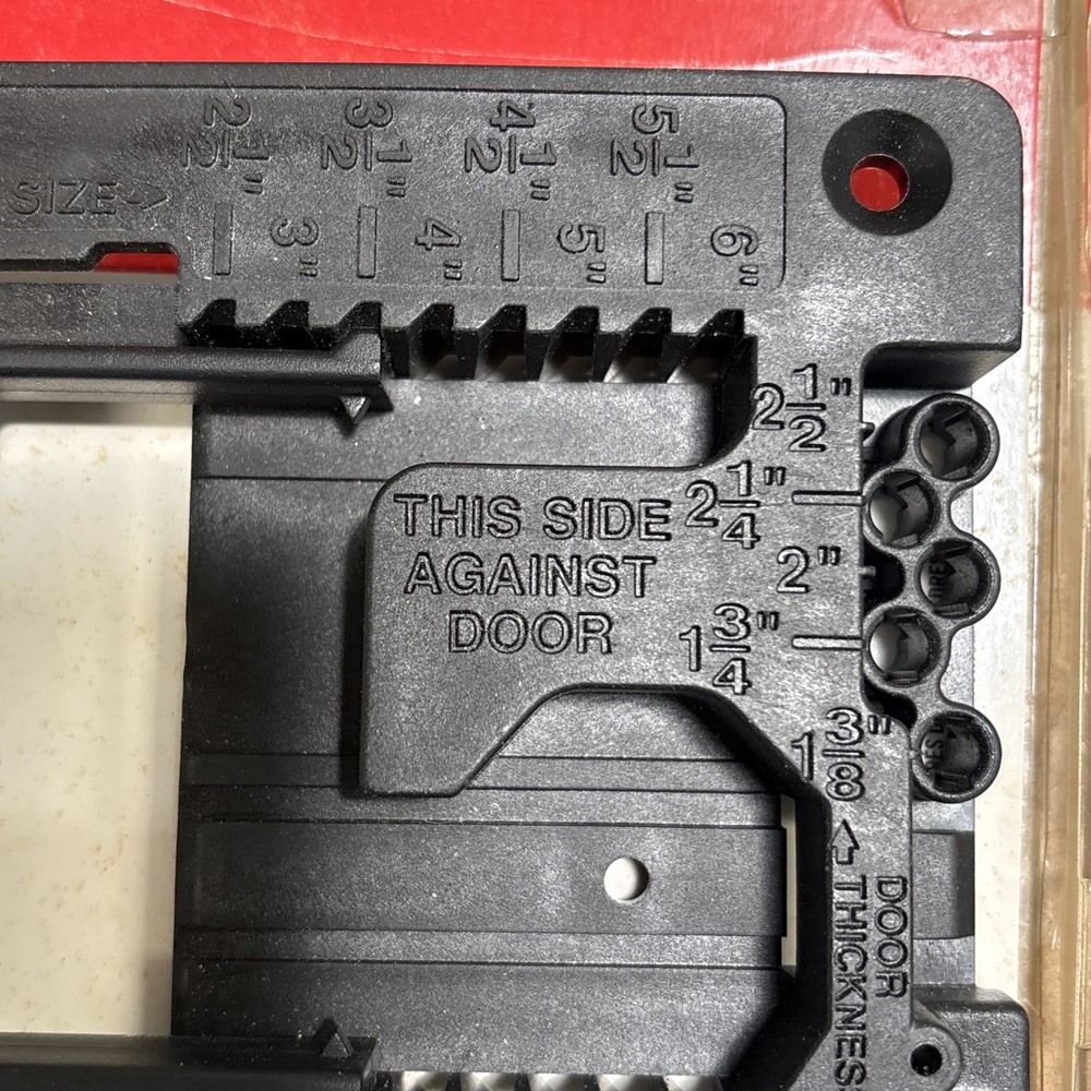 2 Pc. PORTER-CABLE 59370 Door Hinge Template & Craftsman Butt Template Set