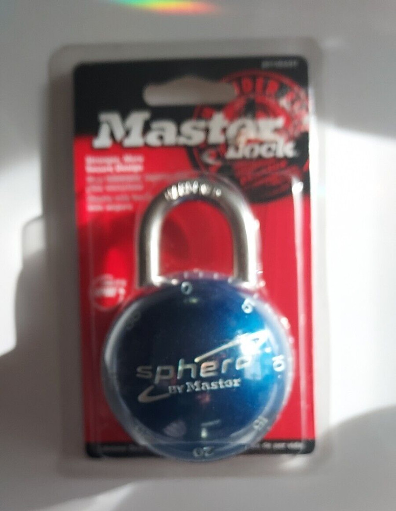 Master Lock Sphero by Master Smooth Spin Combination Lock  #2075 DAST model