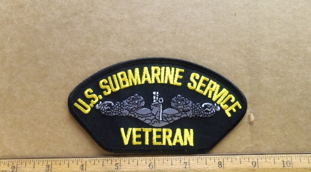 U.S. Submarine Service Veteran Embroidered Patch
