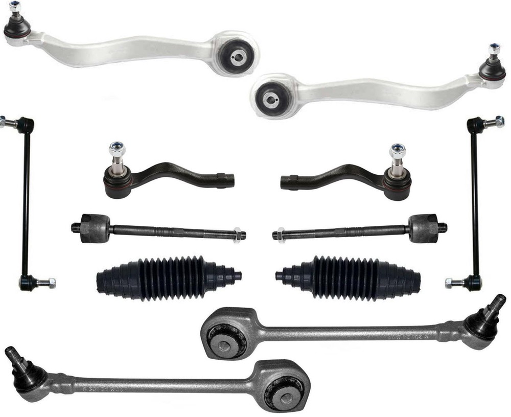 Front Upper & Lower Control Arms Tie Rods & Links For C300 4Matic 2008-2014