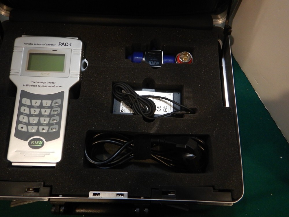 KMW PAC-I PORTABLE ANTENNA CONTROLLER KIT_USED