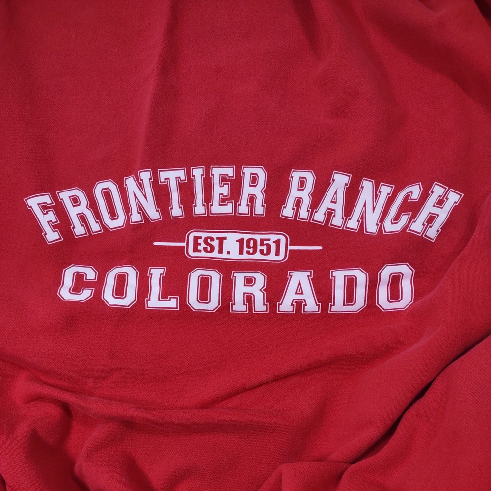 Frontier Ranch Colorado Sweatshirt Blanket