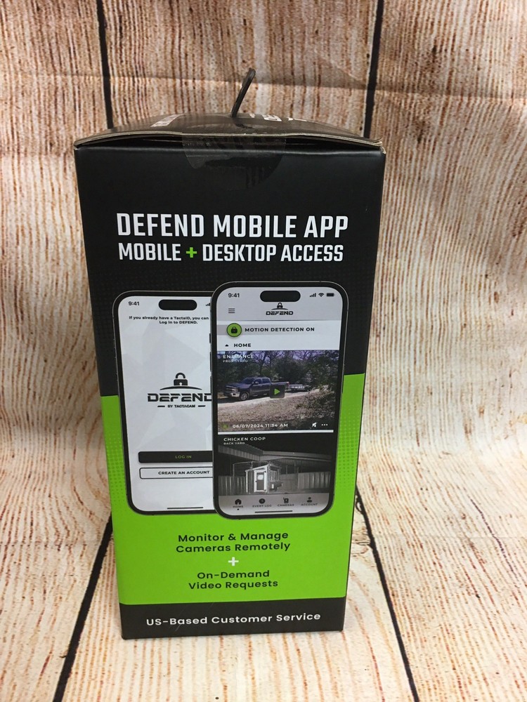 Tactacam Defend Cellular Security Camera DFD-GRD01