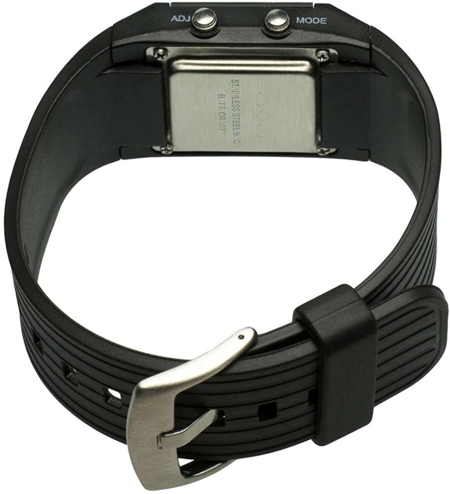 Getdigital Binary Wrist Watch for Professionals with LED Lights - A Black Dig...