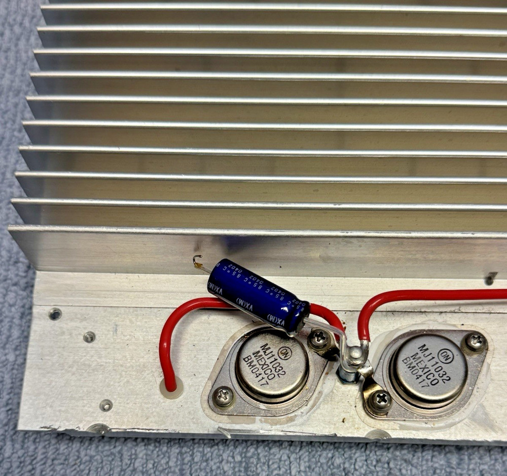 Amplifier board with Heatsink