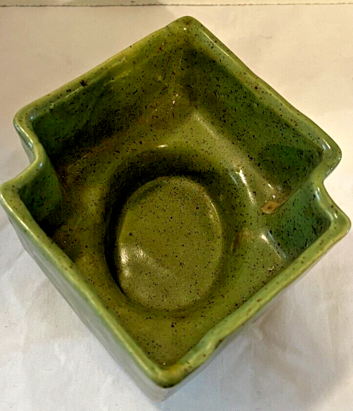 flower vase small green