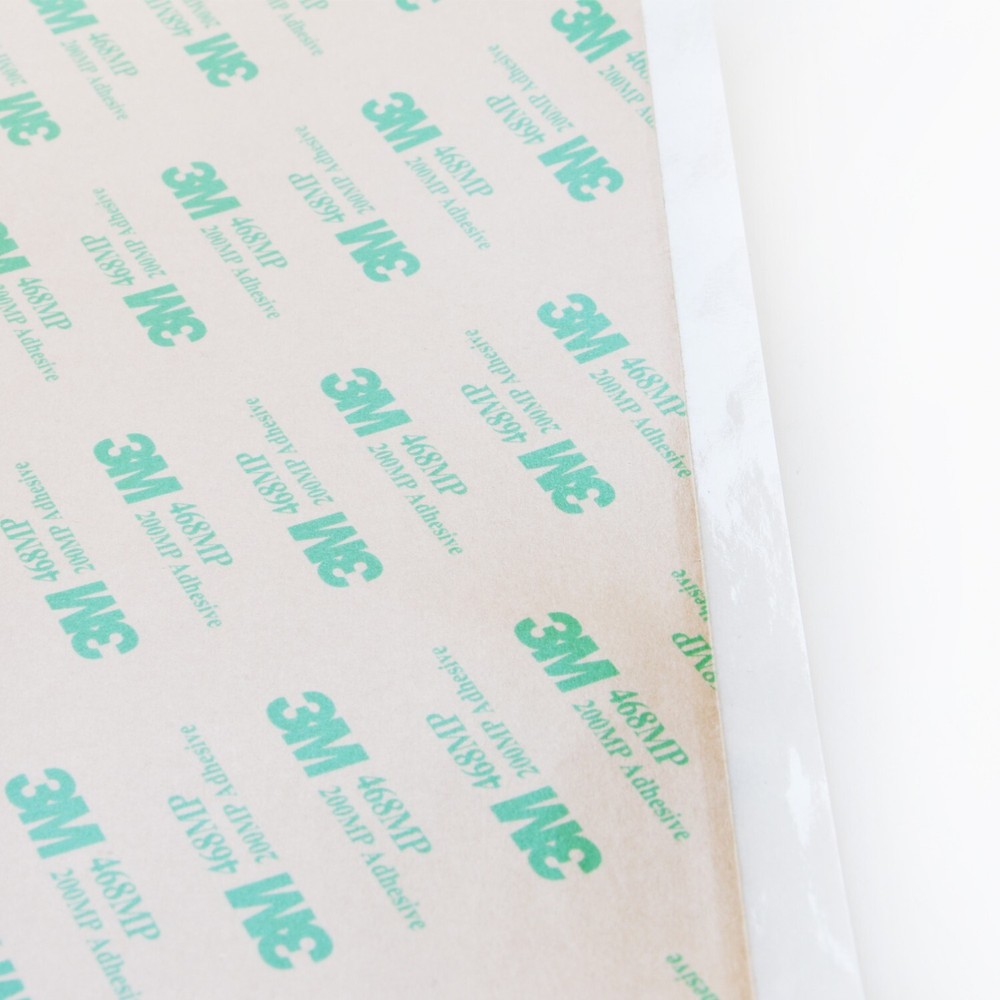 3M 468MP Double Sided Adhesive Transfer Tape Sheet Roll, Multiple Lengths