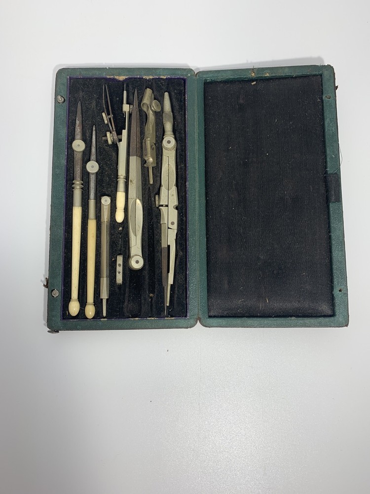 WW 2 Japanese drafting tools map making navigation Army Navy Marines collectible