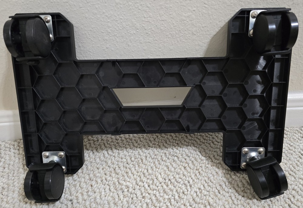 Antec Design Lanboard Desktop Computer Transport Dolly & Strap Plastic Black