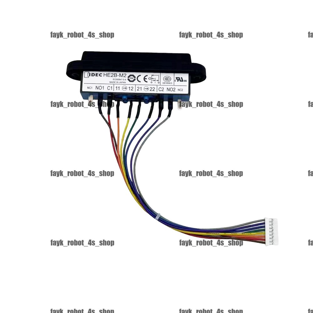For Kawasaki 50817 small screen teach pendant enable switch w/sleeve cable plug