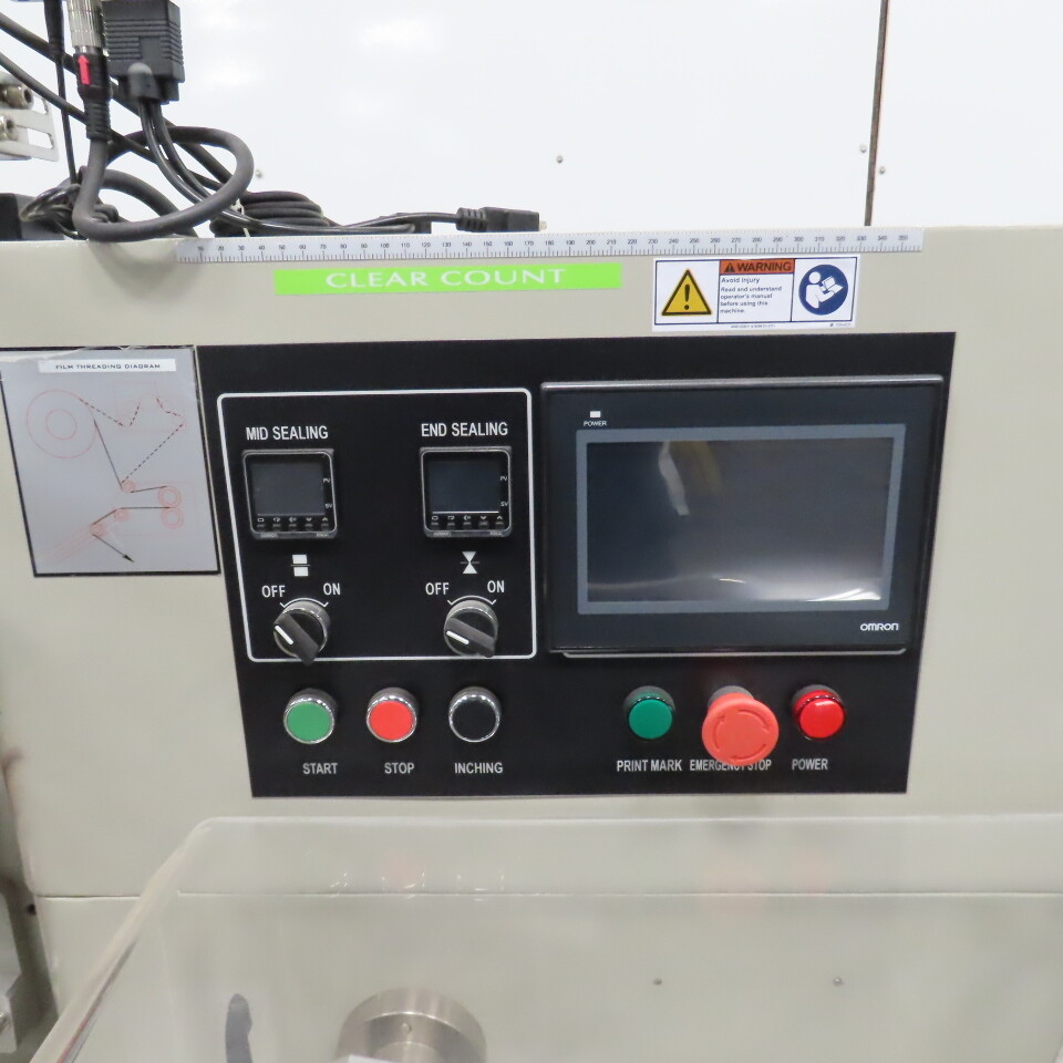 Excel C-Series C-450 H Horizontal Flow Wrapper 220V With Sojet Inkjet Printer