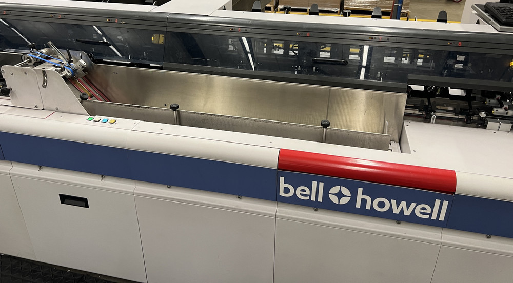 Swingarm Bell & Howell Forerunner Inserter with 8 Insert Stations