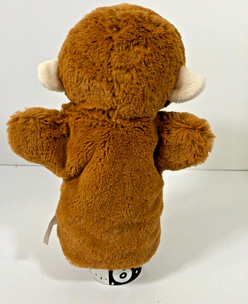 Books A Million Brown Monkey Plush Hand Puppet
