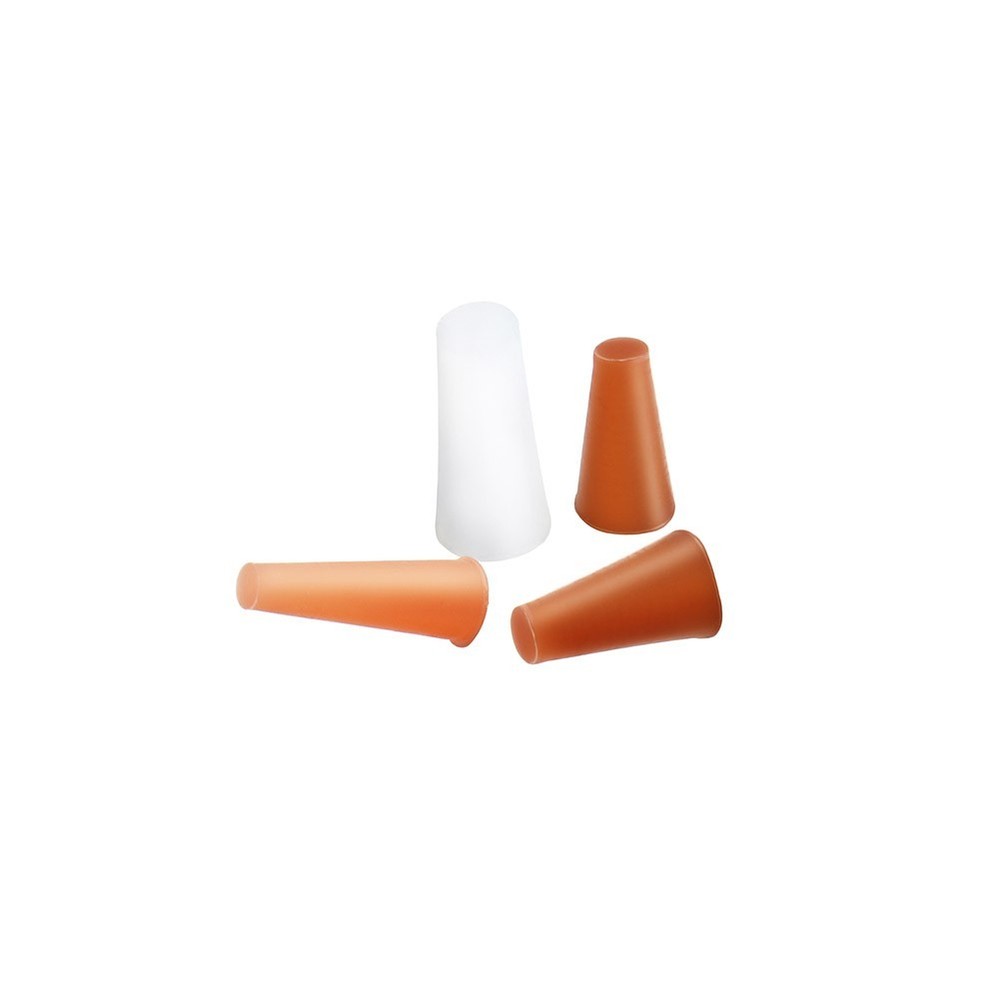 100Pcs Silicone Cone Set for Effective Masking in Powder Coating Processes