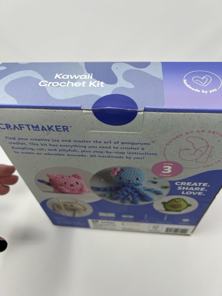 Craftmaker Kawaii Crochet Kit