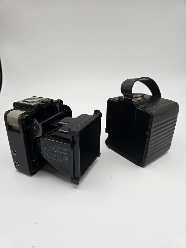 Kodak Brownie Hawkeye Flash Model Camera w/ Handle – Untested