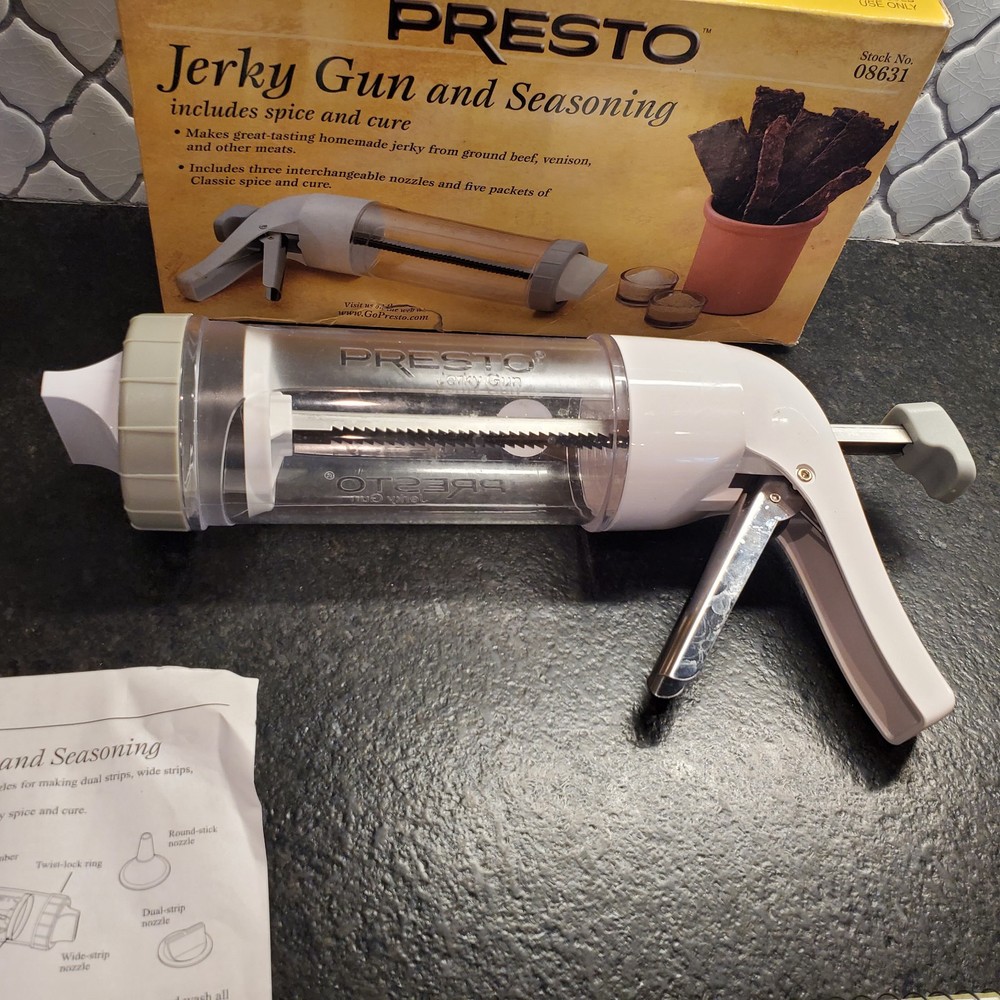 Presto 08631 Jerky Gun Open Box ***See Description ***