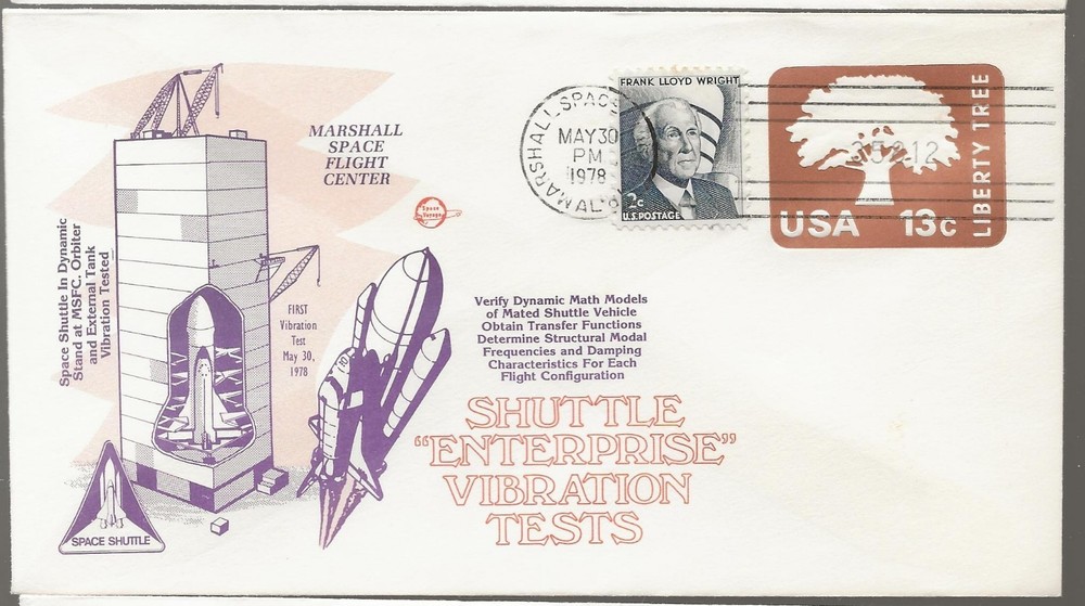 5/30/78 Shuttle Enterprise Vibration Test , Space Voyage Cover