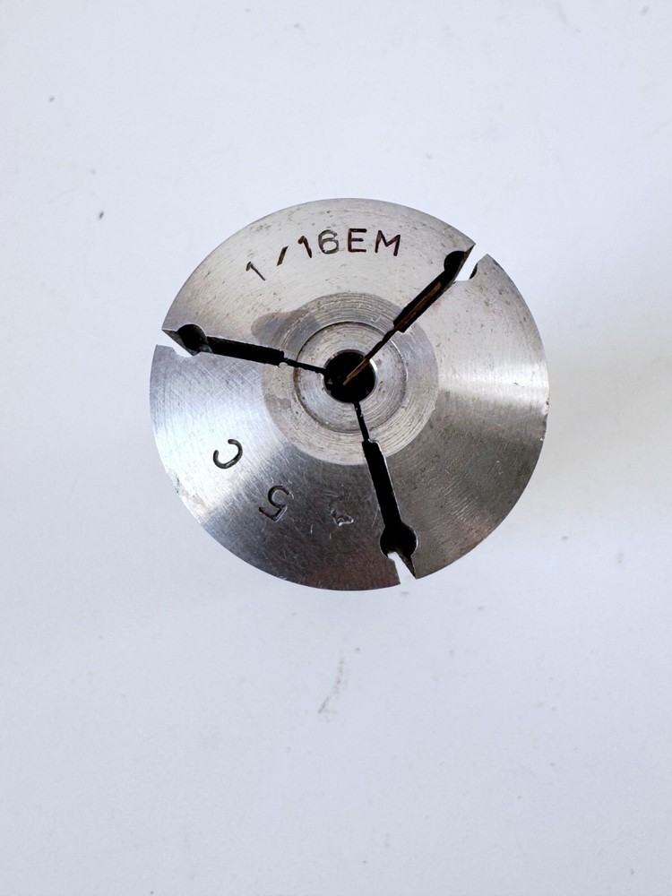 E1 5C Emergency Collet Internal & External Threads .182" Counter Bore