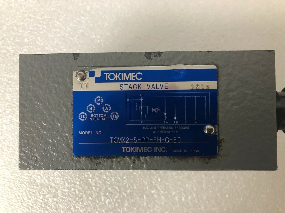 Tokimec TGMX2-5-PP-FH-G-50 Stack Valve (#360)