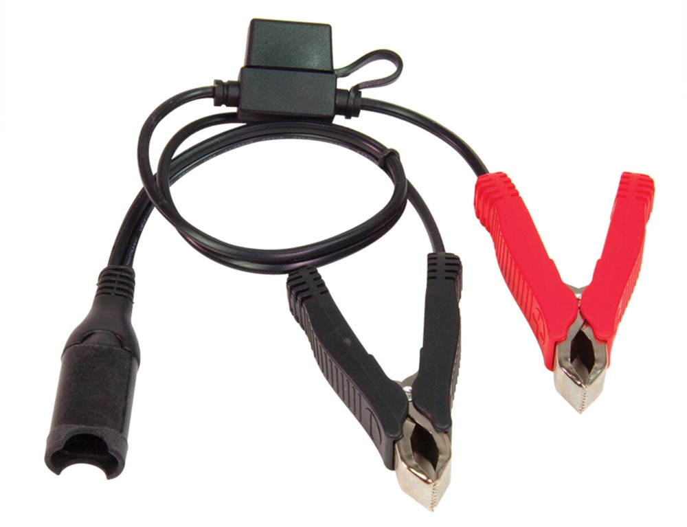 Tecmate OptiMate Fused Battery Clips Cable (O-14)